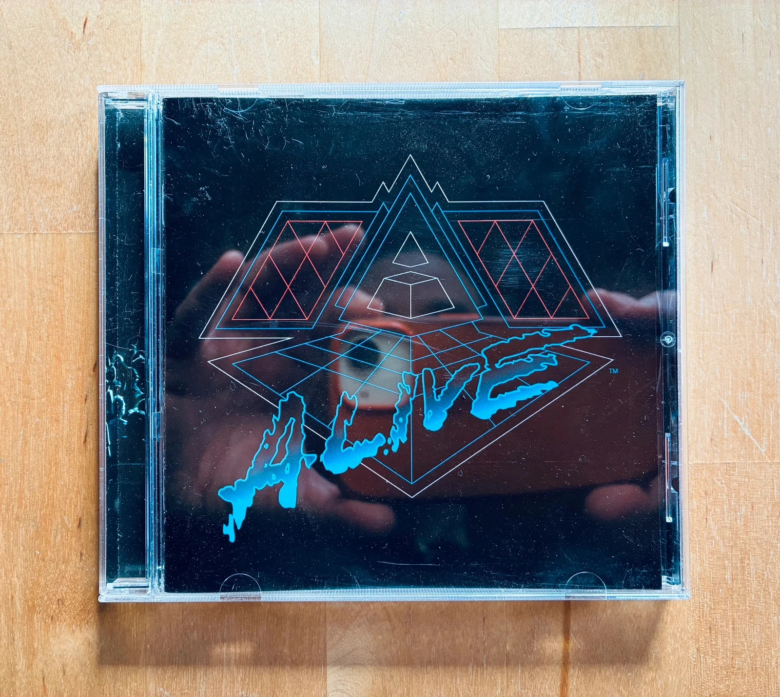 CD Daft Punk Alive 2007.